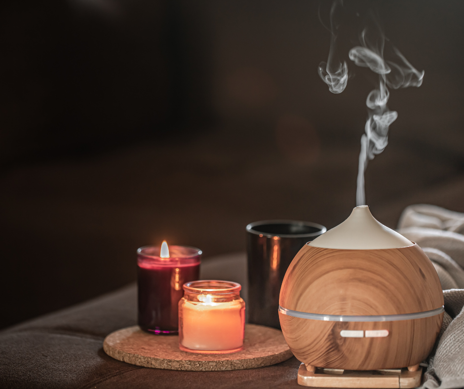essential oils vs candles